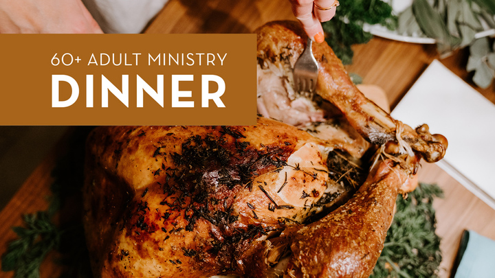 60+ November Dinner logo