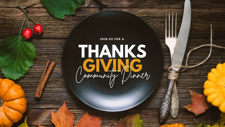 Community Dinner (November) logo