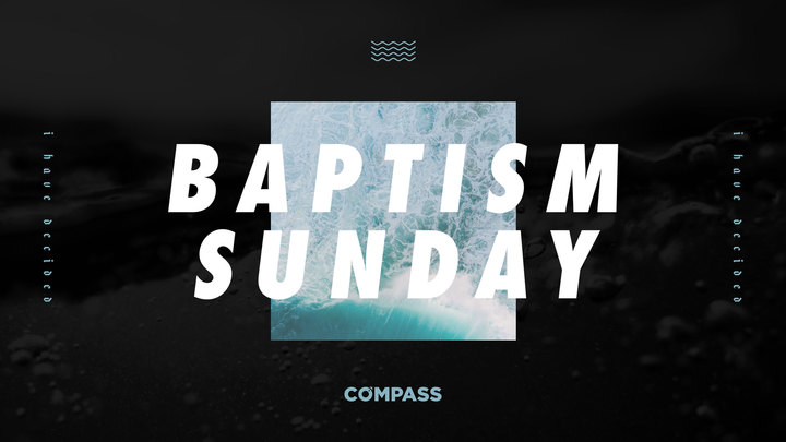 Baptism Sunday logo image