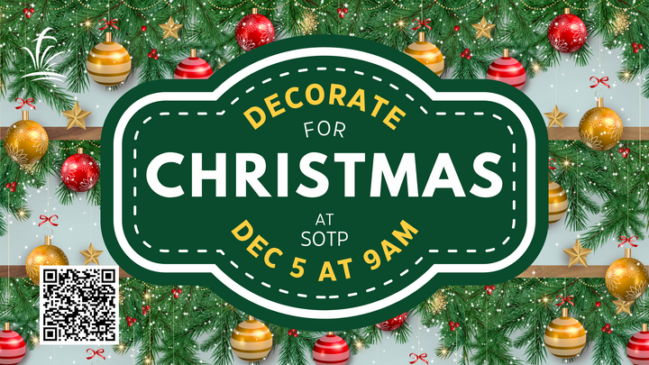 Decorating for Christmas 2025 logo