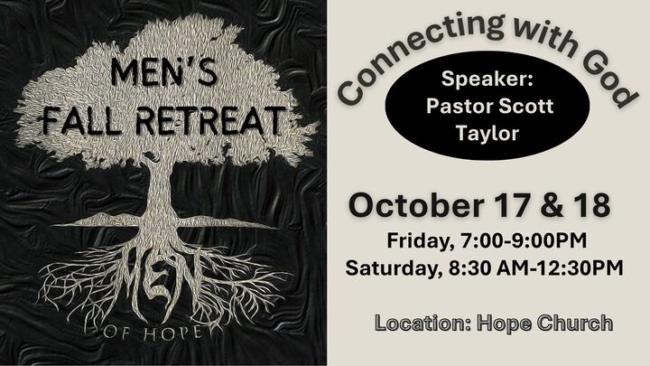 Men of Hope Fall Retreat logo