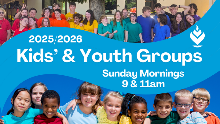 Sunday Morning Kids and Youth Groups 2025/2026 logo