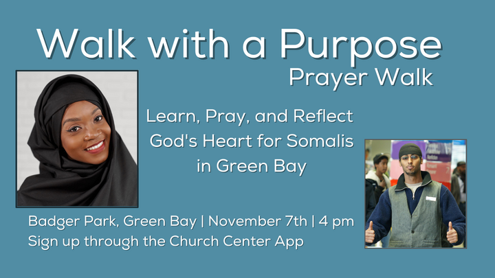 Walk with a Purpose | Prayer Walk logo