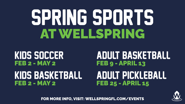 Spring Sports at Wellspring logo