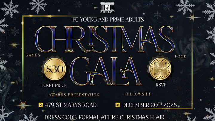 Young & Prime Adults Christmas Gala logo
