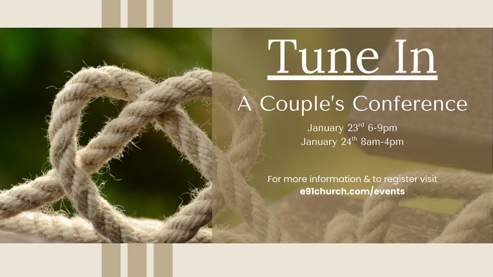 Tune In: A Couple’s Conference logo