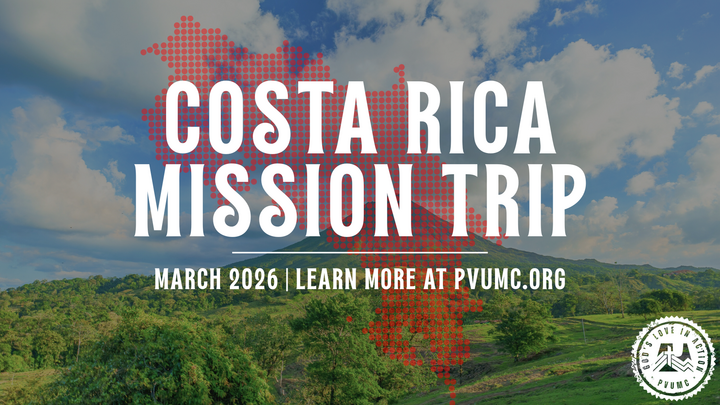 PVUMC Mission Trip: Costa Rica logo