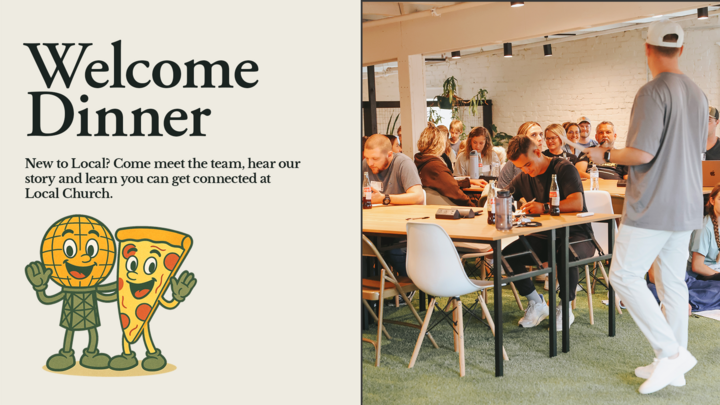 Welcome Dinner - December 2025 logo