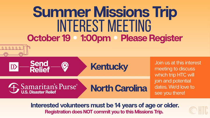 Missions Trip Interest Meeting logo