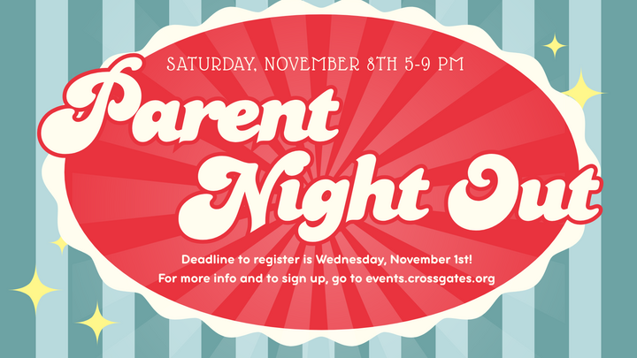 Parent Night Out Nov. logo