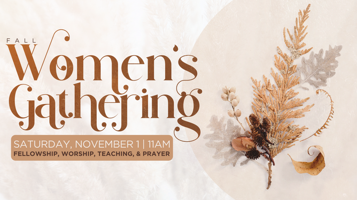 Women's Ministry Fall Gathering logo
