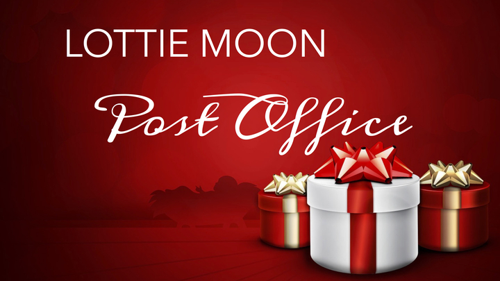 Christmas Post Office for Lottie Moon Missions logo