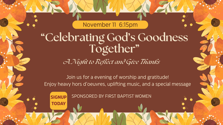 “Celebrating God’s Goodness Together”  logo