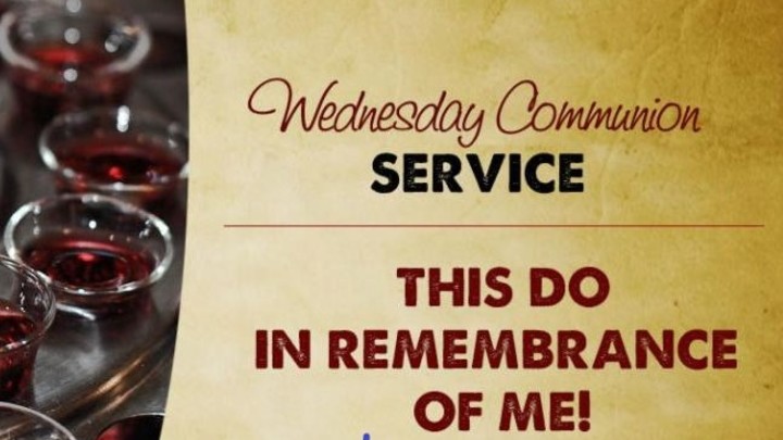 Wednesday Evening Communion Service logo image