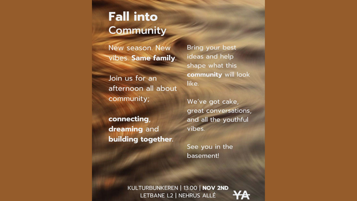 YA FALL INTO COMMUNITY (AAR) logo