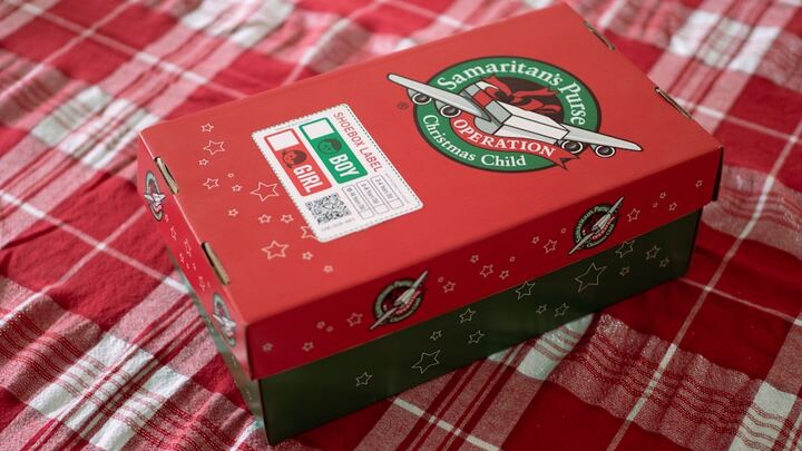 Operation Christmas Child Shoeboxes logo