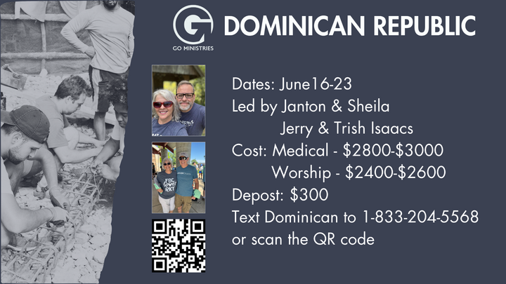 Dominican Republic Trip 2026 logo