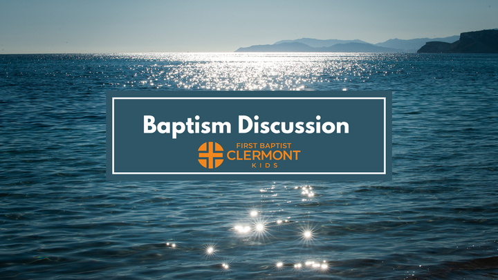 FBC Kid's Baptism Discussion  logo