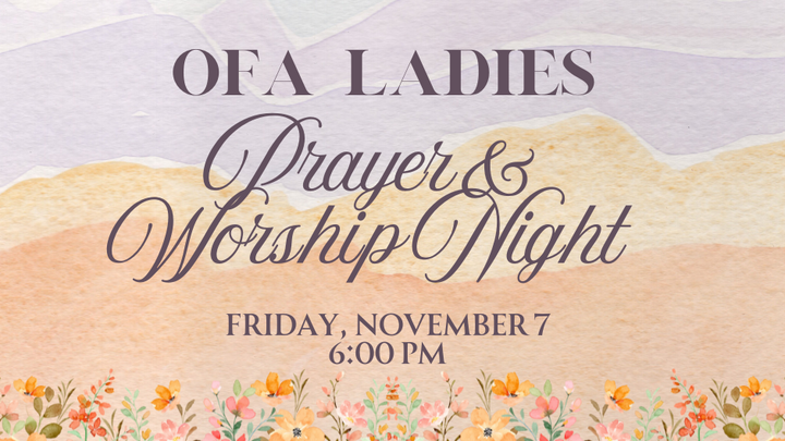 OFA Ladies Prayer & Worship Night logo