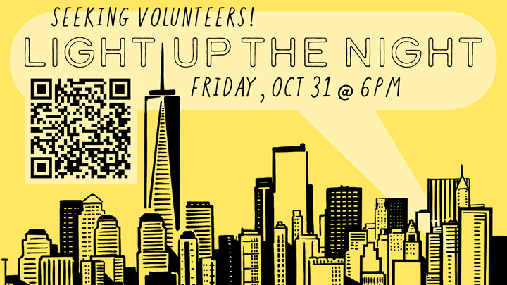 Light Up the Night: Volunteer logo