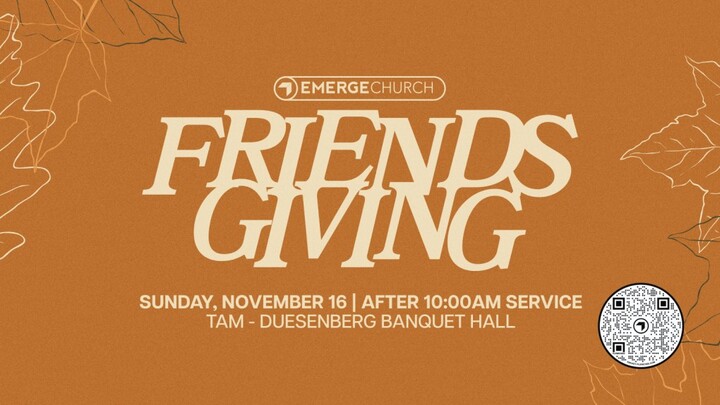Emerge Friendsgiving logo