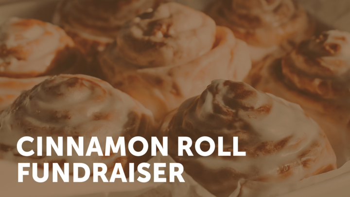 Cinnamon Roll Fundraiser logo