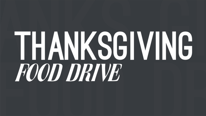 Thanksgiving Food Drive 2025 logo