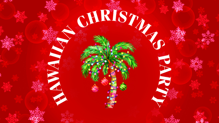Teen Hawaiian Christmas Party Outreach Serving Opportunity logo