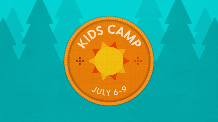 Kids Camp 2026 (current 2nd-5th graders) logo