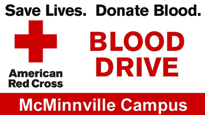 McMinnville - Red Cross Blood Drive logo
