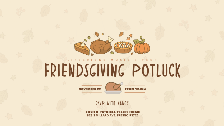 LB Worship & Tech Friendsgiving logo