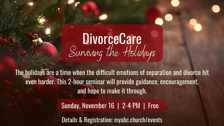 Surviving the Holidays - DivorceCare logo