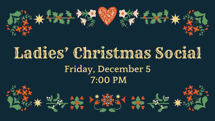 Ladies Christmas Social logo