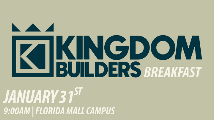 Kingdom Builders Breakfast - January 31st logo
