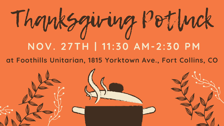 Thanksgiving Potluck Gathering logo