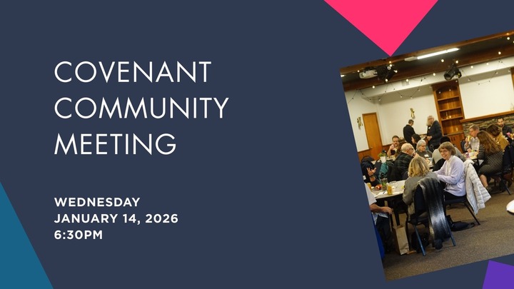 Covenant Community Quarterly Meeting - January logo