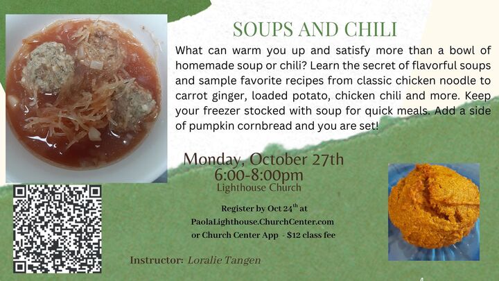 Back To Basics: Soups and Chili logo