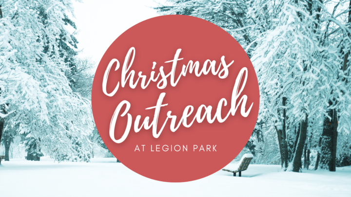 Christmas Outreach at Legion Park logo