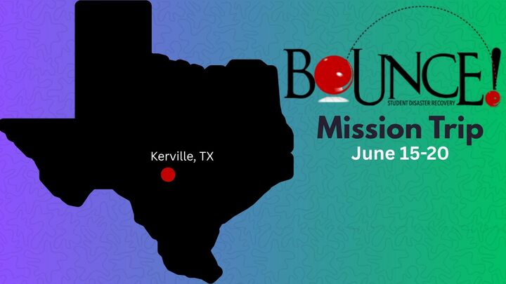 2026 Bounce Mission Trip logo