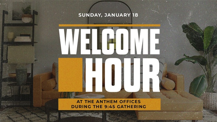 January Welcome Hour logo