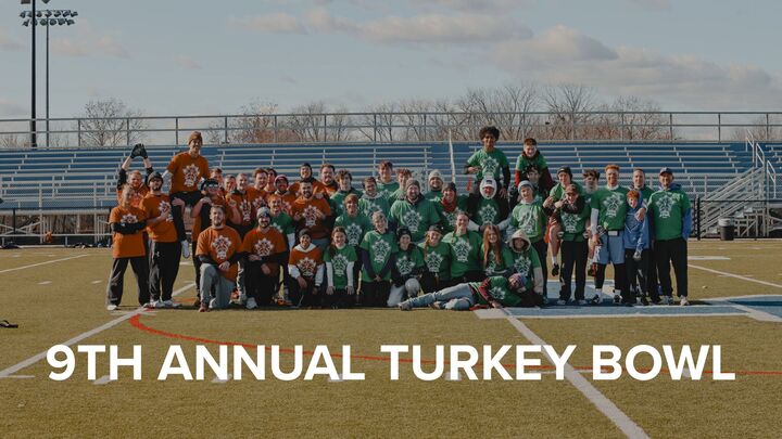 9th Annual Turkey Bowl 2025 logo
