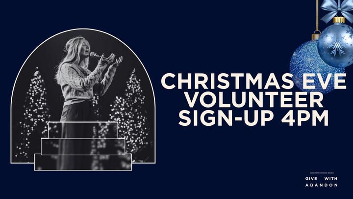 Christmas Eve Volunteer Sign-Up 4PM logo