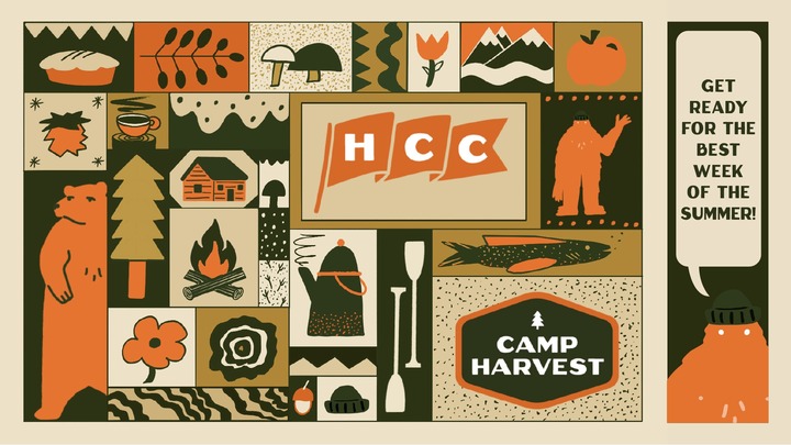 Camp Harvest 2026 logo