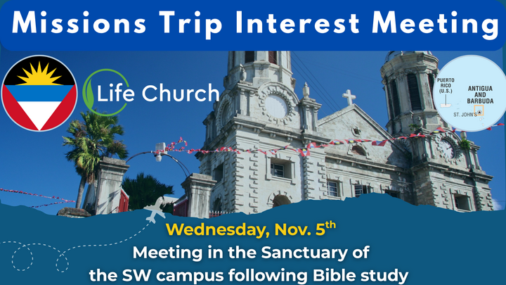 Antigua Missions Trip - Interest Meeting logo