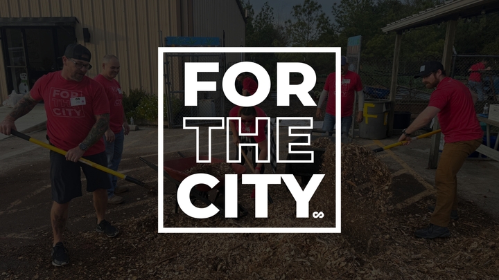 For The City logo