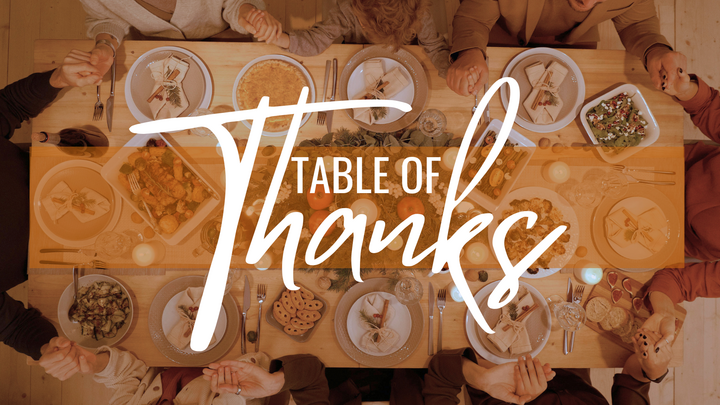 Tomball Volunteer Table of Thanks logo