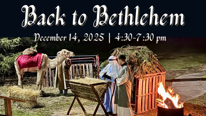 Back to Bethlehem 2025 logo