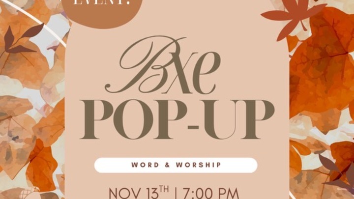 BXE POP-UP NIGHT logo