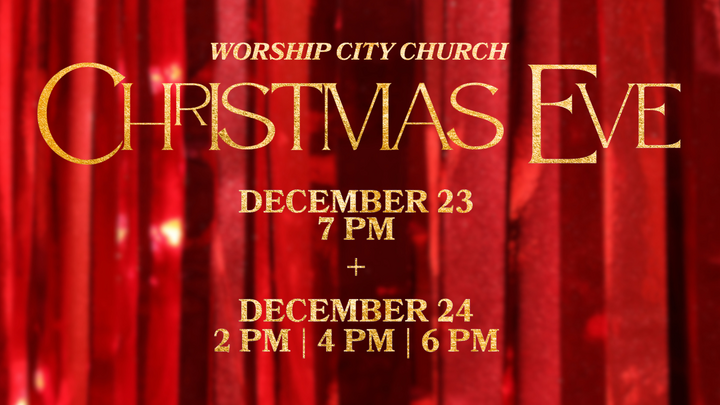 Christmas Eve at Worship City! logo