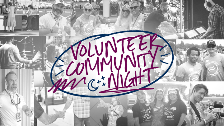 Volunteer Community Night Registration logo